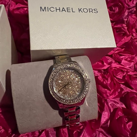 MK Women's Liliane Three-Hand Two-Tone Stainless Steel Bracelet Watch 36mm - Picture 7 of 17